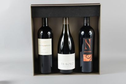 null 1 coffret ESTATES & WINES Collection (Cheval des Andes 2010, Te Koko 2011, Numanthia...