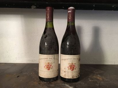 null 2 bouteilles CHÂTEAUNEUF-DU-PAPE Nalys 1990 (ea, 1 TLB)