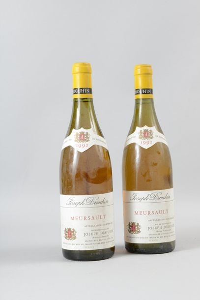 null 2 bouteilles MEURSAULT J. Drouhin 1992 (es)