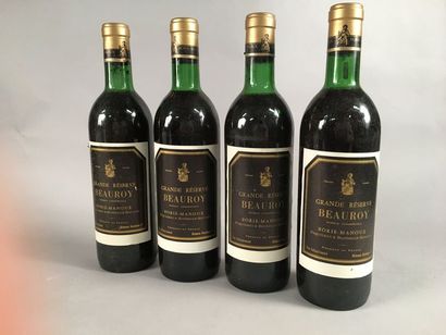 null 11 bouteilles BEAUROY "Grande Réserve", Borie-Manoux