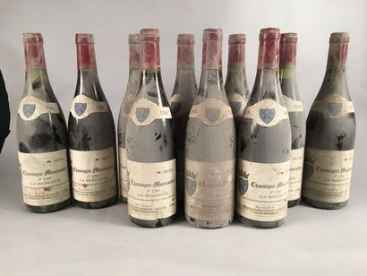 null 11 bouteilles CHASSAGNE-MONTRACHET "La Boudriotte", Négociants-Éleveurs associés...