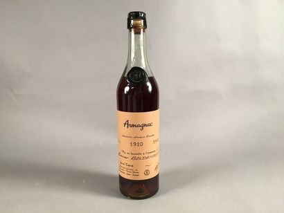 null 1 bouteille ARMAGNAC M. Trépout 1920 (MB)