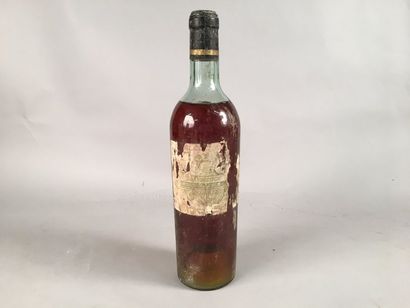 null 1 bouteille Château FILHOT, 2° cru Sauternes 1939 (eta, B)