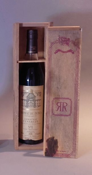 null 1 bouteille ARMAGNAC "Tennarèze", Château du Busca n°1