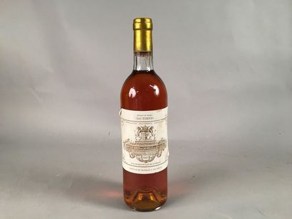 null 1 bouteille Château FILHOT, 2° cru Sauternes 1983 (J)