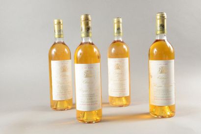 null 10 bouteilles Château RAYNE-VIGNEAU, 1° cru Sauternes 1988 (es, 3 J)