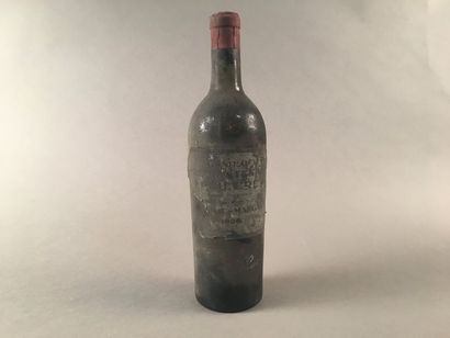 null 1 bouteille Château DE CANTENAC PRIEURE, Margaux 1928 (étiquette fanée, eta,...