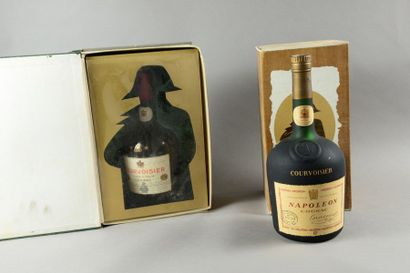 null 1 bouteille et 1 magnum de COGNAC Courvoisier (coffrets Napoléon)