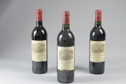 null 12 bouteilles MOULIN DES CARRUADES, Pauillac 1981 (elt)