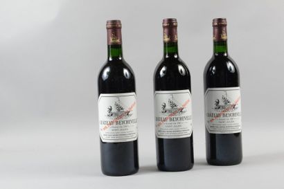 null 12 bouteilles Château BEYCHEVELLE, 4° cru Saint-Julien 1987 cb