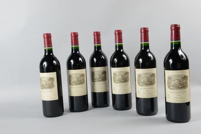 null 6 bouteilles CARRUADES DE LAFITE, Pauillac 1994