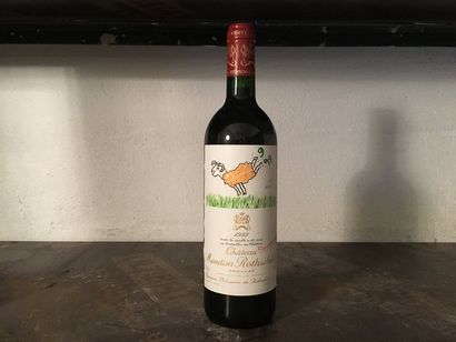 null 1 bouteille Château MOUTON-ROTHSCHILD, 1° cru Pauillac 1999