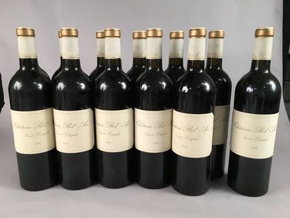 null 12 bouteilles Château BEL-AIR, Saint-Estèphe 1999