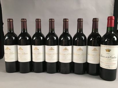 null 7 bouteilles Château PIBRAN, Pauillac 2003 (on joint 1 Réserve de la Comtesse...
