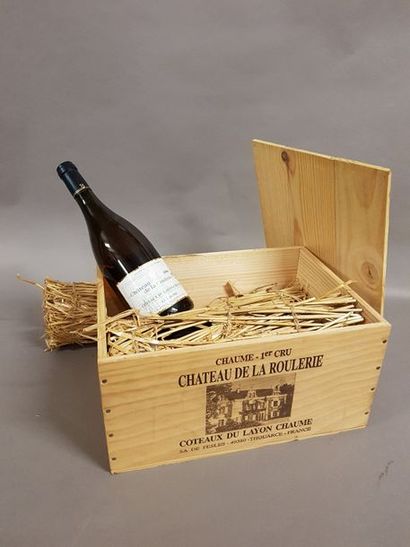 null 5 bouteilles COTEAUX DU LAYON "Chaume", La Roulerie 1996 cb
