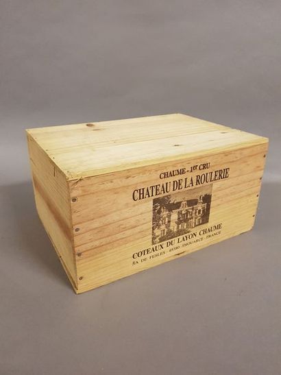 null 6 bouteilles CÔTEAUX DU LAYON "Chaume", La Roulerie 1996 cb