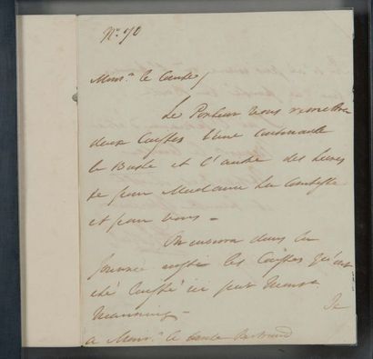 Hudson LOWE (1769-1844) général anglais, geôlier de Napoléon à Sainte-Hélène 
L.A.S....
