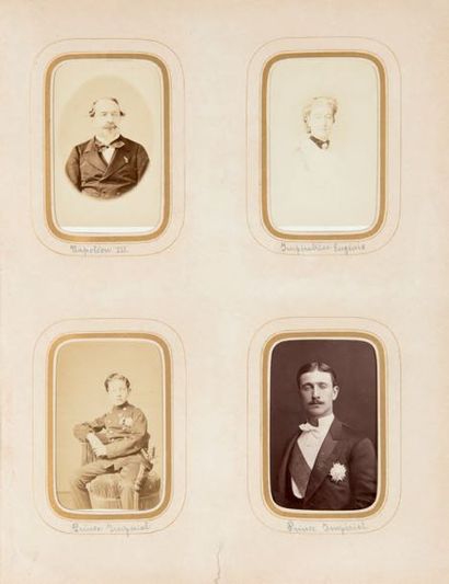 Eugène DISDERI - Serge LEVITSKY - Alexandre BASSANO - Charles REUTLINGER - Louis PIERSON - FRANCK et