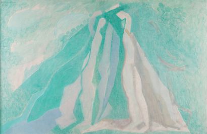 André BEAUDIN (1895-1979) Clair d'ombre, 1967
Huile sur toile, signée et datée en...