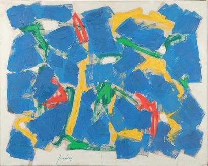 Georges FERRATO (né en 1949) Peinture sexuellement transmissible, 1986
Huile sur...