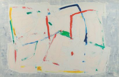Georges FERRATO (né en 1949) Sans titre III Huile sur toile, signée en bas à droite,...