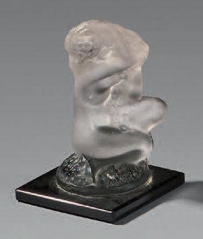 LALIQUE René (1860-1945) Statuette «Floréal». Épreuve de tirage industriel réalisée...