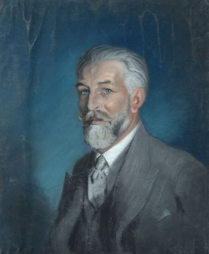 LOUIS ANQUETIN (1861-1932) Portrait présumé d'Edouard Dujardin
Pastel, cachet de...