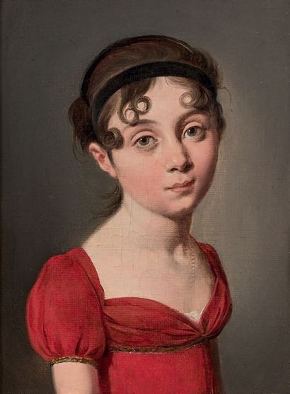 Louis Léopold BOILLY (La Bassée 1761 - Paris 1845) Portrait de la Comtesse Cornudet
Sur...