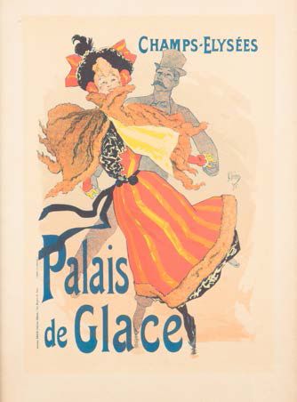 Jules CHERET (1846 - 1932) d'après Palais de Glace pl. 17 des Maîtres de l'Affiche
Un...