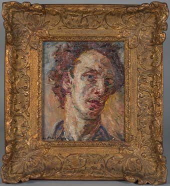 Léo MICHELSON (1887-1978) Portrait d'homme
Huile sur toile marouflée sur panneau...
