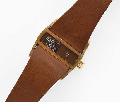 null LIP Reference 42882, circa 1972 Design watch created by François de Bachmakoff...