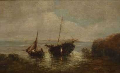 null Lev LAGORIO (1826/27—1905)

Paysage maritime, 1901

Huile sur toile marouflée...