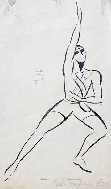 null Pageot-Rousseuax, Lucienne (1899—1994)

Serge Lifar dans le ballet «Sur le Borysthène»....