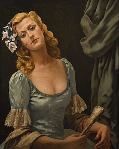 null Serge IVANOFF (1893–1983)

Portrait de femme, 1942

Huile sur toile, signée,...