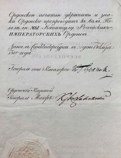 null WOLKONSKY, Serge Grigoriévitch (prince). 1788–1865.

KRYZANOWSKI, Maxime Konstantinovitch,...