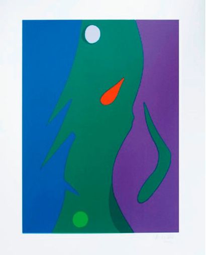 null Verdet André (1913-2004) Untitled, 2005 - Serigraph Signed on lower right -...