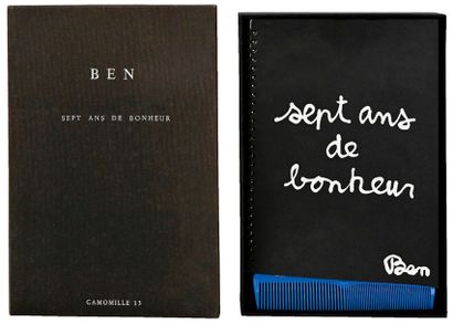 null BEN (1935) Sept ans de bonheur - Mixed media (Art book) - 29,5 x 20,5 x 4,5...