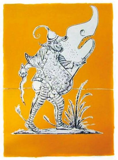 null Dalí Salvador (1904-1989) Songes drôlatiques de Pantagruel, 1973 Lithograph...