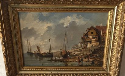 null J HERBELIN

Village by the sea

Oil on panel signed lower left