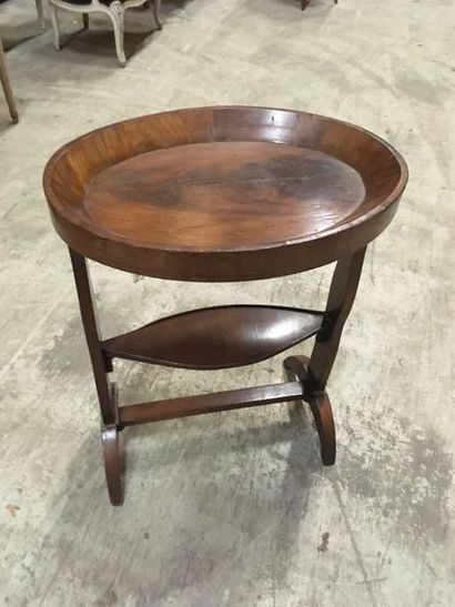 null Table with hollow top. Empire Style