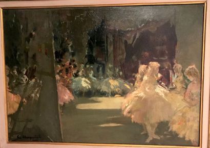 null Georges CHEYSSIAL (1907-1997)

Dancers

Oil on canvas