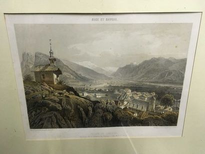 null BENOIST Félix. Nice et Savoie. Vallée de Samoens.— Thonon et Château de Ripaille....