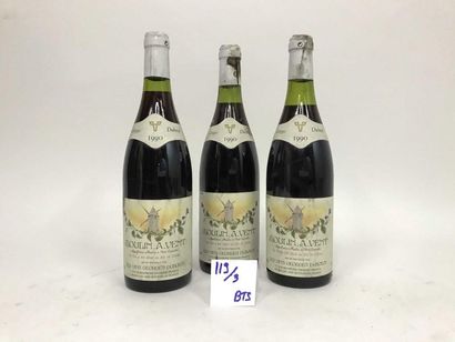 null 3 Bout. Moulin à vent Duboeuf 1990