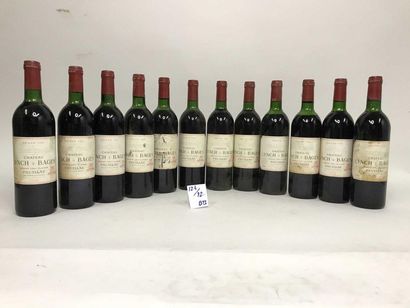 null 12 Bout. Château Lynch Bages (BG, NTLB) 1986