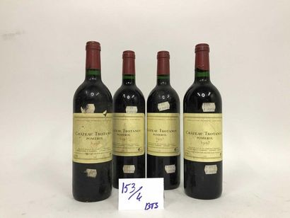 null Bout. 4 Château Trotanoy. Pomerol 1997