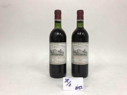 null 2 Bout. Chateau Puyblanquet Carille. Saint Emilion Grand cru