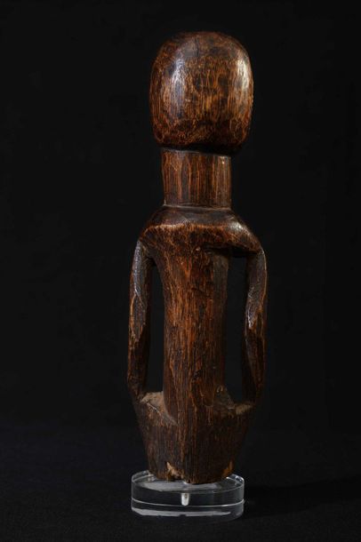 null BEMBEE (Congo) Buste de statuette masculine à décor de scarification 21cm  ...