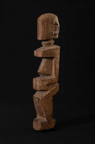 null DOGON (Mali). Statuette dans le style cubisant 30cm    