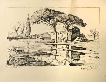 null Paul BACH (1906-1971)

Mas en camargue

Encre sur papier

Signé et dédicacé...