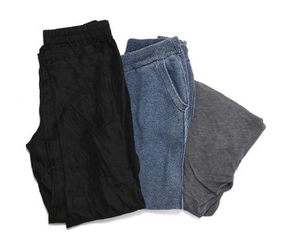 null 224 T ALEXANDER XANG – JUST CAVALLI – PURE DKNY : lot de 3 pantalons sport swear...